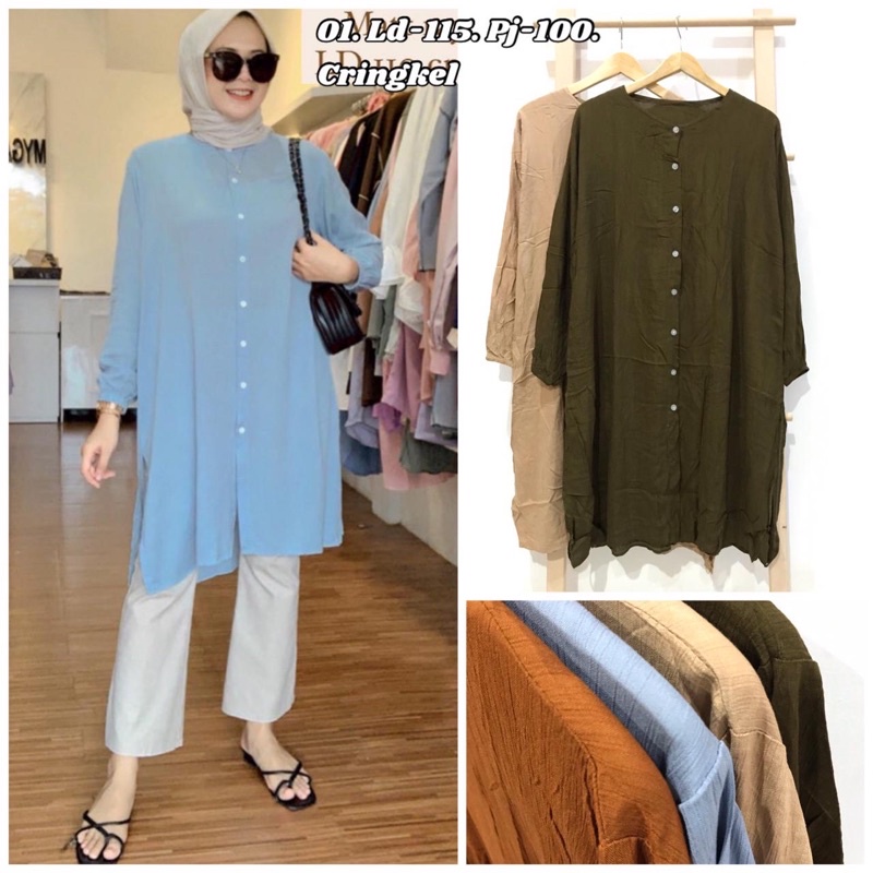 JOVITA PGMTA || TUNIK CRINCLE