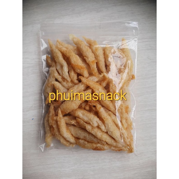 

fukian bangka pempek kulit tahu kecil homemade