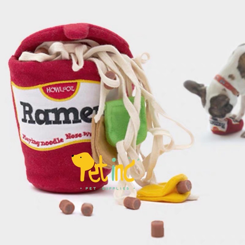 Premium japan dog toy ramen with noodle