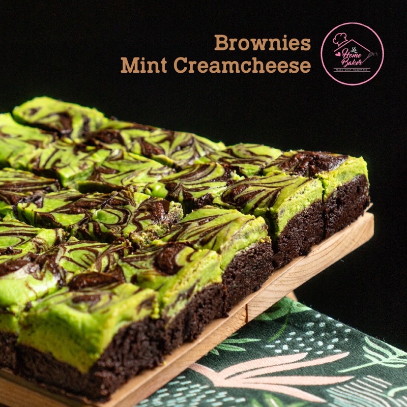 

Brownies Mint Creamcheese