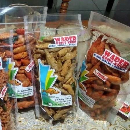 

Wader krispy gurih renyah bergizi 200gr