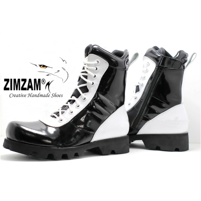 SEPATU PRIA ZIMZAM PDL POLISI PROVOST TNI POLRI