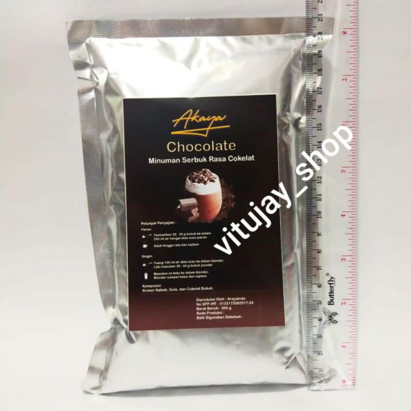 

chocolate akaya 500 gram bubuk minuman