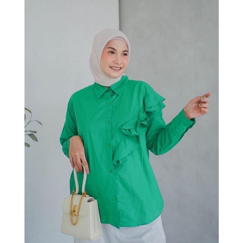 MGC LOUISHA BLOUSE LINEN