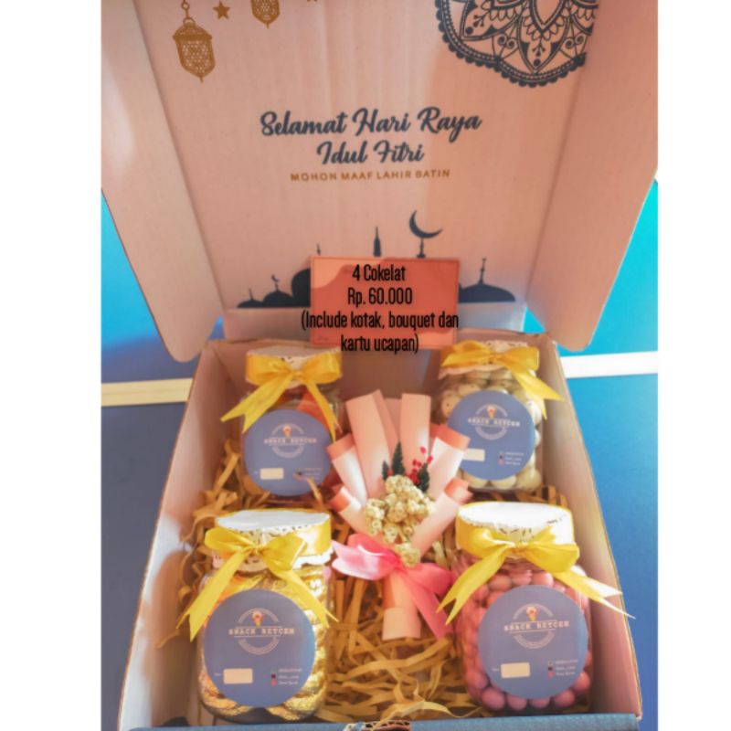 

Hampers Coklat Murah (isi 4 coklat)