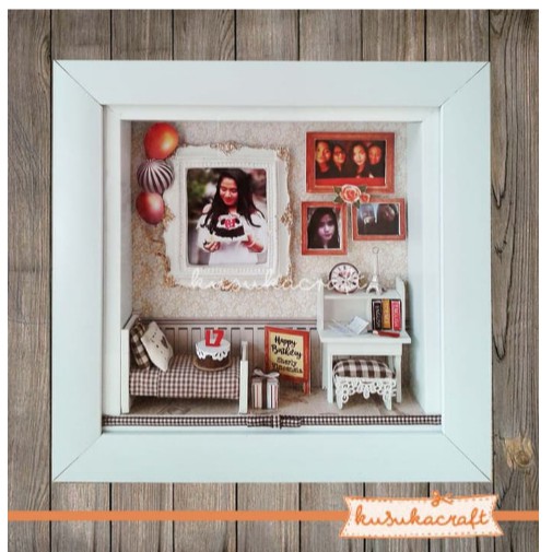 

Kado / Kado Ultah / Kado Unik/ Frame Scrapbook / Kado Anniversary