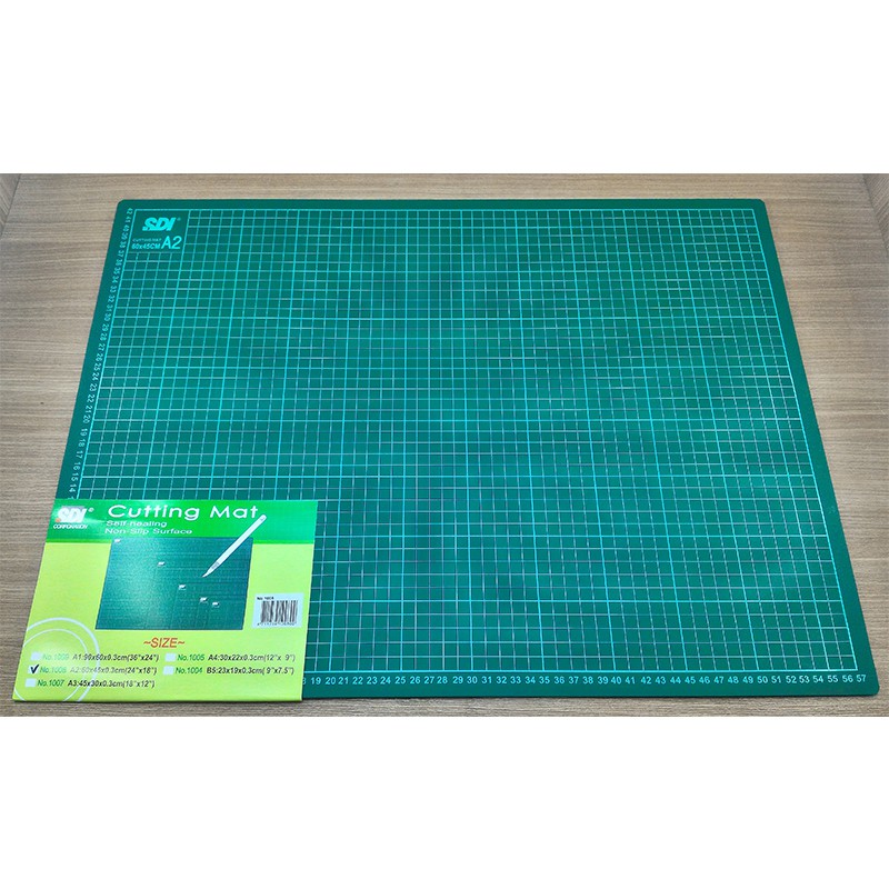 

Jual Cutting Mat Ukuran A2 - SDI Self Healing Cutting Mat A2 Murah