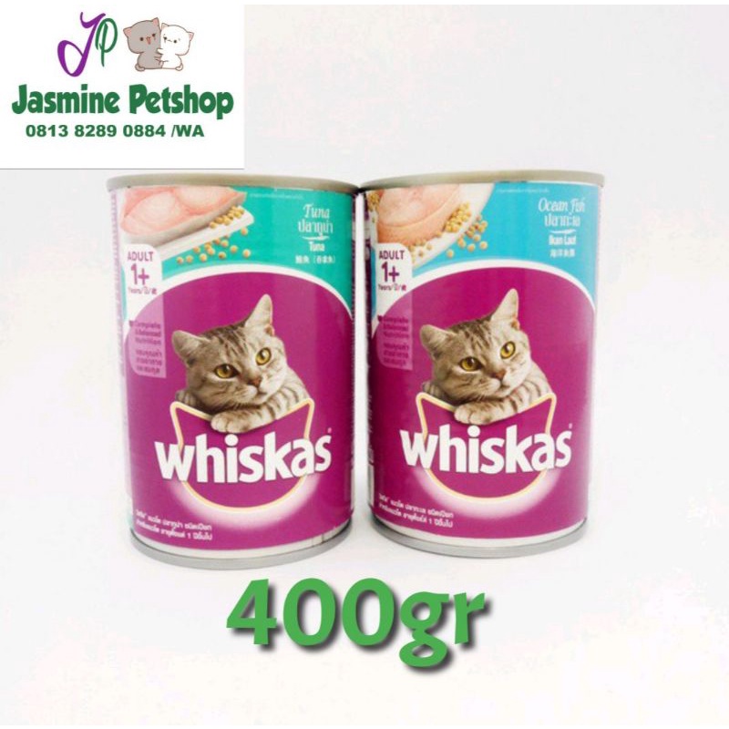 Whiskas kaleng 400gr