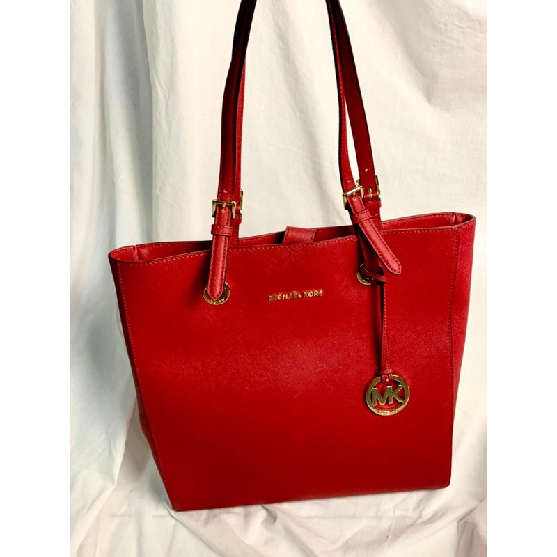 preloved | michael kors handbag tas tangan tote bag leather kulit asli original second hand