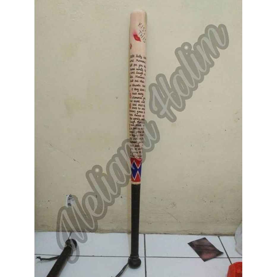Terbaru Tongkat Baseball, Bat Harley Quinn (Ready Stock) Diskon