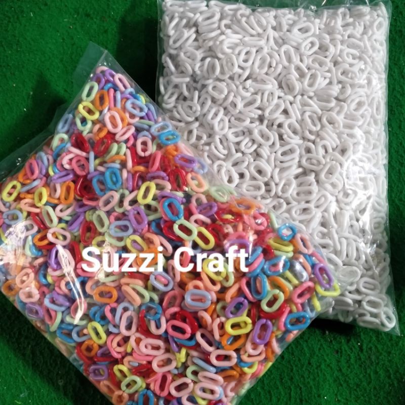 Grosir Bahan Rantai Masker Connector Masker Plastik