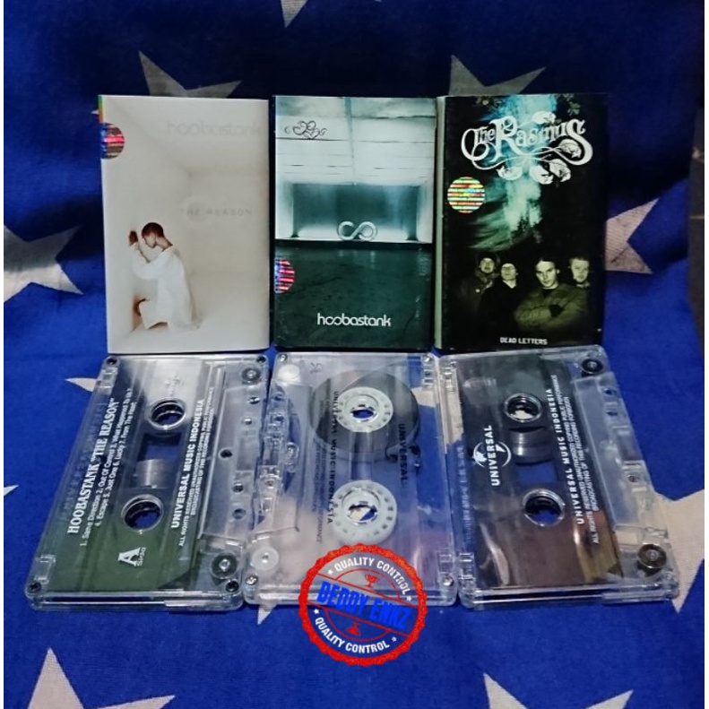 Kaset Pita Good Charlote The Rasmus Hoobastank Phantom Planet Carpark North FIVE FF