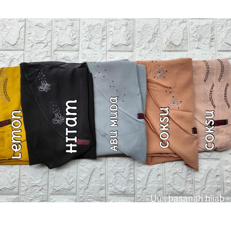 Top Produk.. [Ori Rizky] PAYET 06 •• kerudung instan hijab instan •• hijab Ceruty
