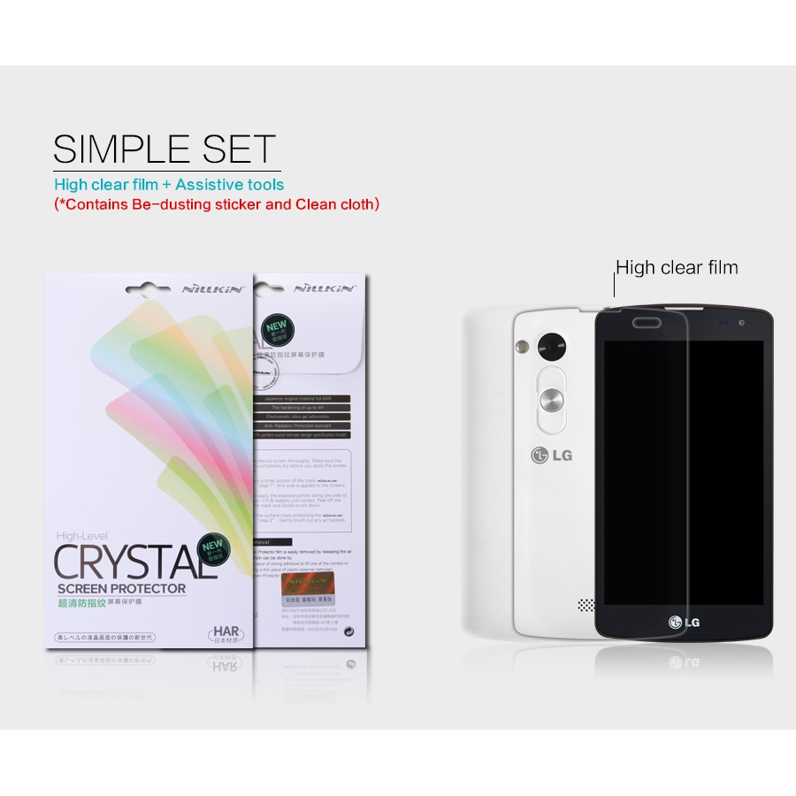 Nillkin Crystal Screen Protector LG L Fino D295