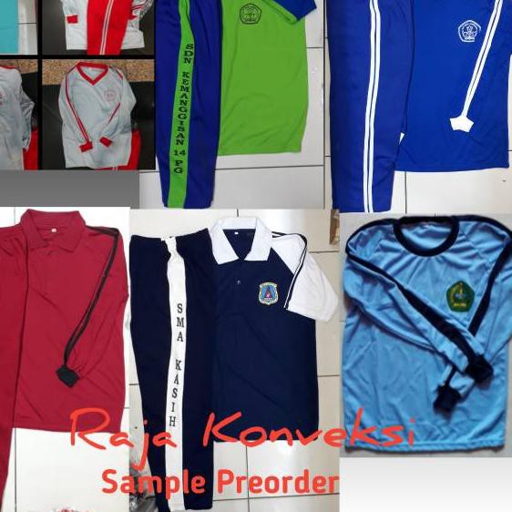 ♨ Setelan Olahraga Baju Trening Anak sekolah SD SMP ✱