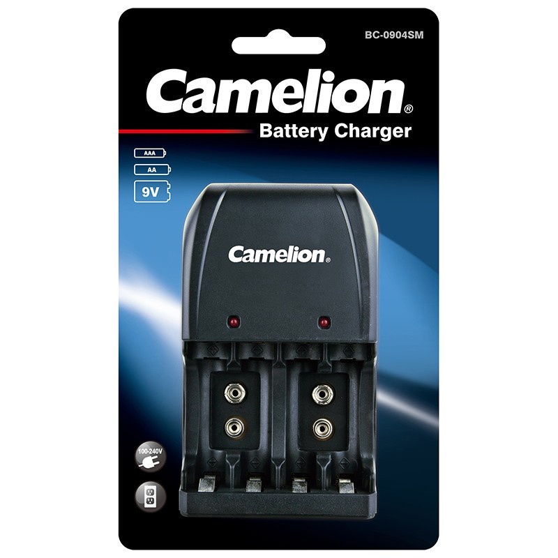 Charger Camelion Baterai AA / AAA / 9V BC-0904S Charger Only