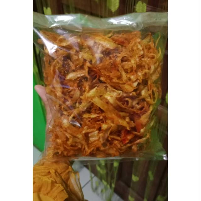 

keripik singkong serut Pedas