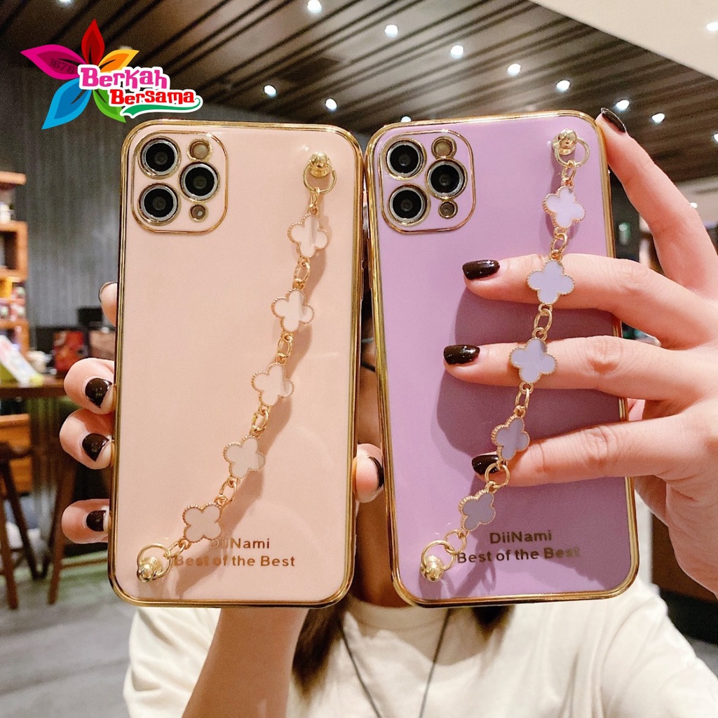 Y011 SOFTCASE SHINE RANTAI PLATING CASE RANTAI DIINAMI IPHONE 6G 6+ 7G 8G SE 2020 7+ 8+ X XS MAX XR 11 12 PRO MAX  PLUS BB5824