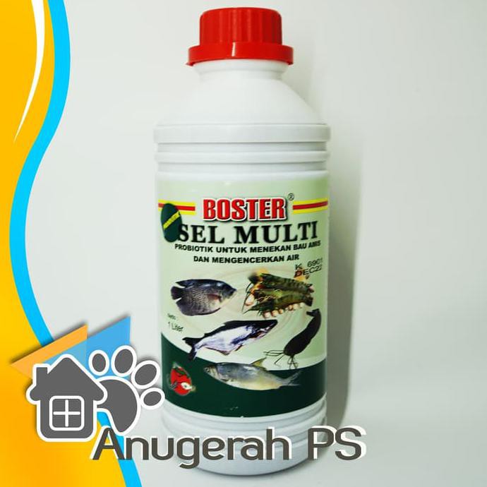 Silahkan Order Probiotik Ikan Boster Sel Multi 1 Liter