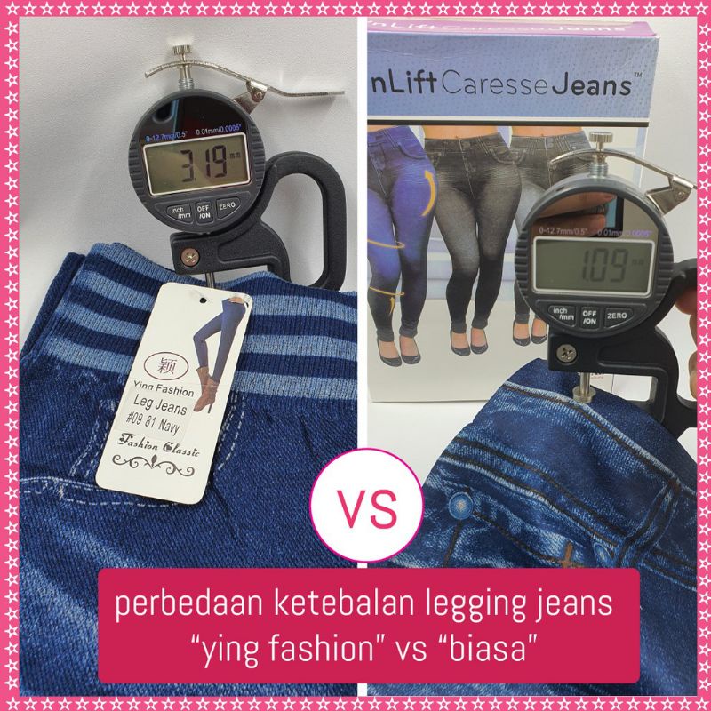 LEGGING JEANS WANITA IMPORT ALLSIZE FIT TO M-XXL PANJANG / CELANA LEGGING PANJANG MOTIF JEANS WANITA IMPORT PREMIUM TEBAL STRETCH MELAR BAGUS YING FASHION