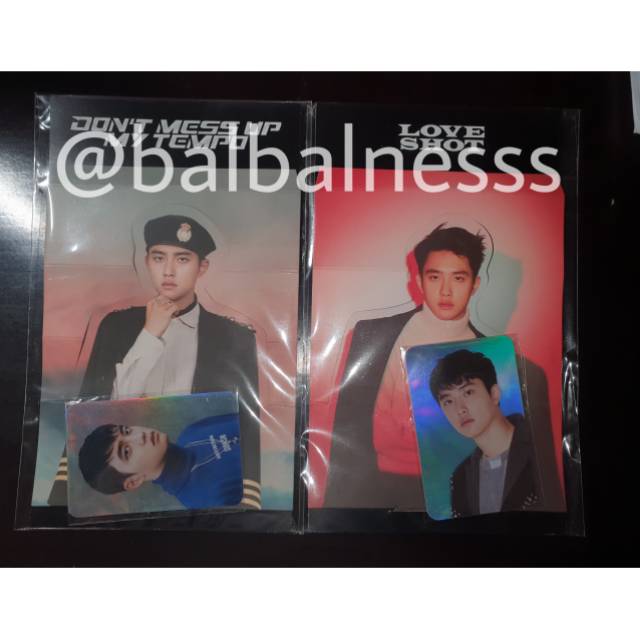 STANDEE + HOLO PHOTOCARD SET D.O KYUNGSOO EXO