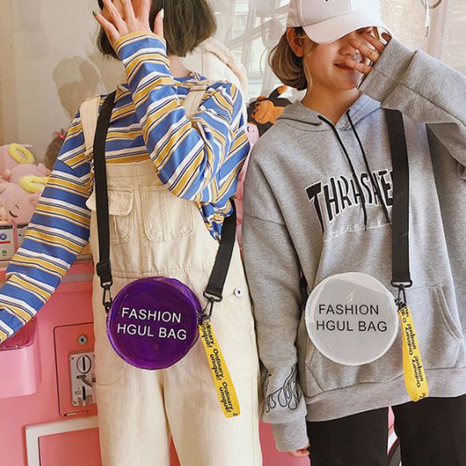 tas selempang transparan fashion hgul bag (3H5)bta424