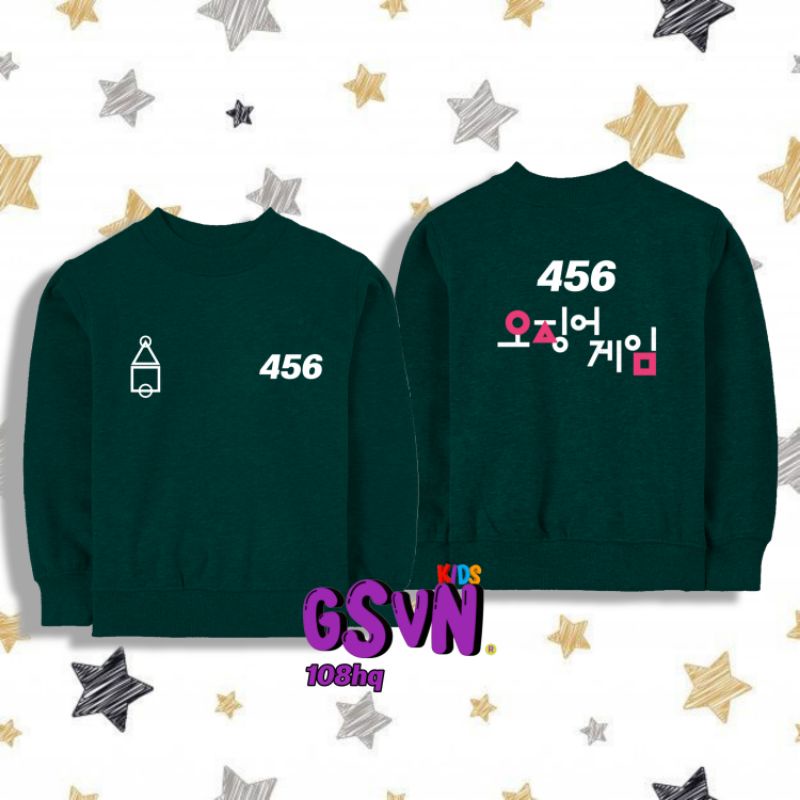 Jaket Anak - Sweater Squid Game Netflix Kdrama Jacket - Article 442