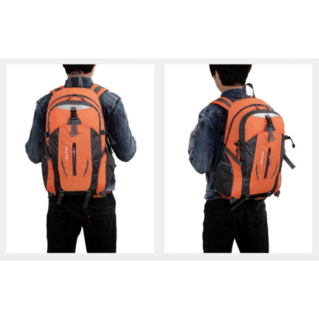 LH31 Tas Ransel Pria Backpack Tas Kuliah Tas Punggung Outdoor TKM