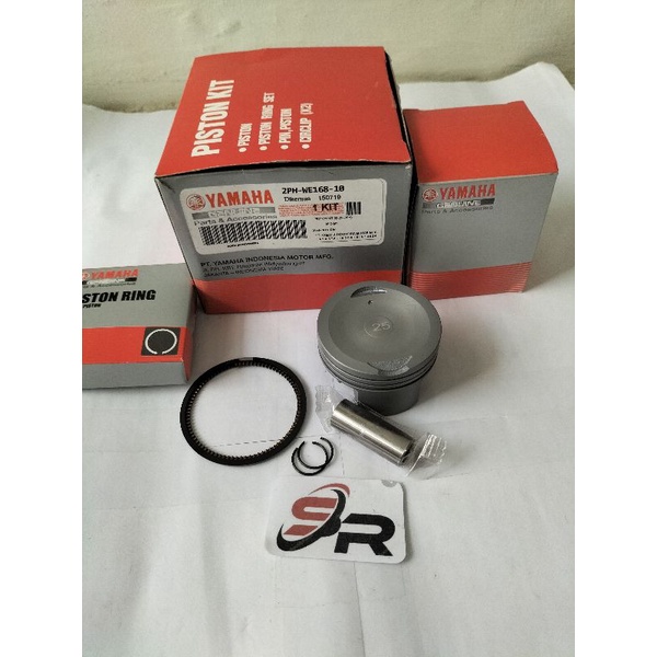 PISTON KIT OS,25 RING SEHER (2PH) Yamaha original YGP MIO M3 125 MIO SOUL GT 125