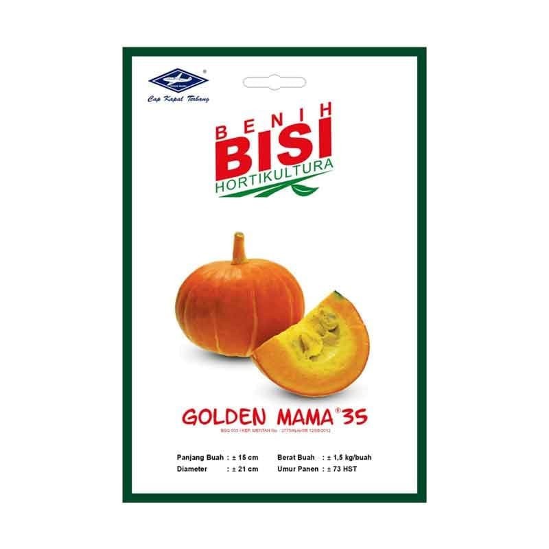 Benih Labu/waluh Golden Mama 35 Repact