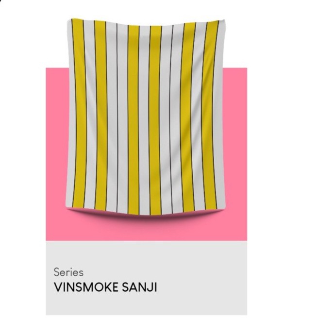 Kain Sarung Motif Anime One Piece Sanji Wano