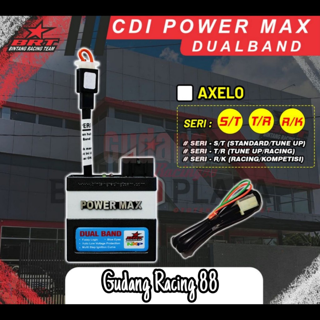 (GR88) CDI BRT POWERMAX HYPERBAND DUALBAND AXELO