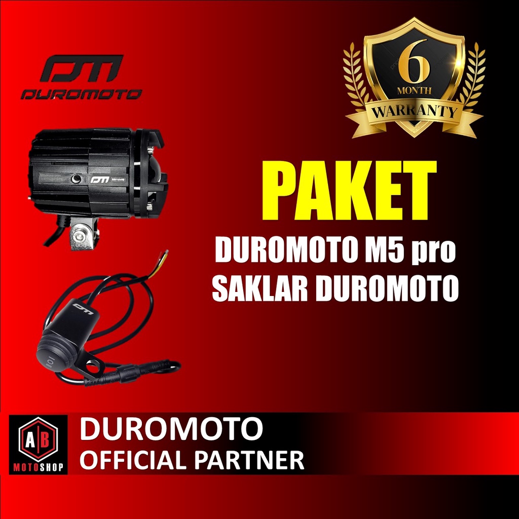 DUROMOTO M5 pro + SAKLAR DUROMOTO