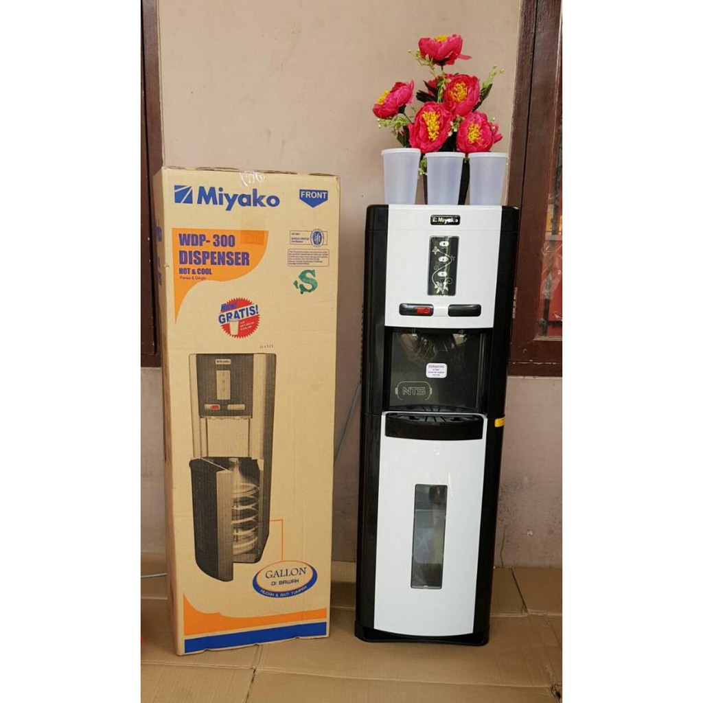 (HARGA PROMO) Dispenser MIYAKO WDP300 / WDP 300 / WDP-300 Galon Bawah (GARANSI RESMI)-3