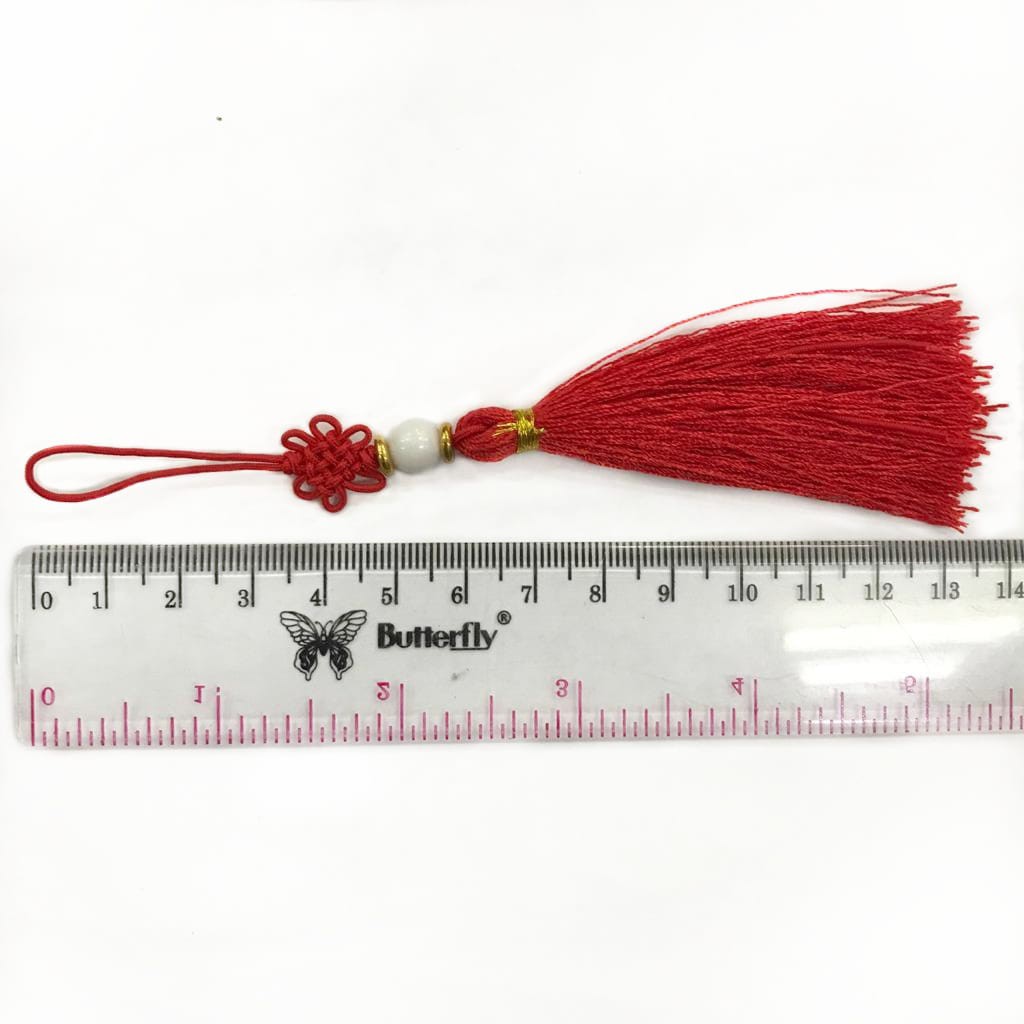 TASEL ANYAM MUTIARA | CHINESE TASSEL RUMBAI | TASSEL IMLEK