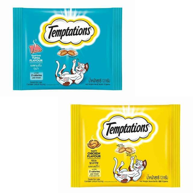 temptations snack kucing