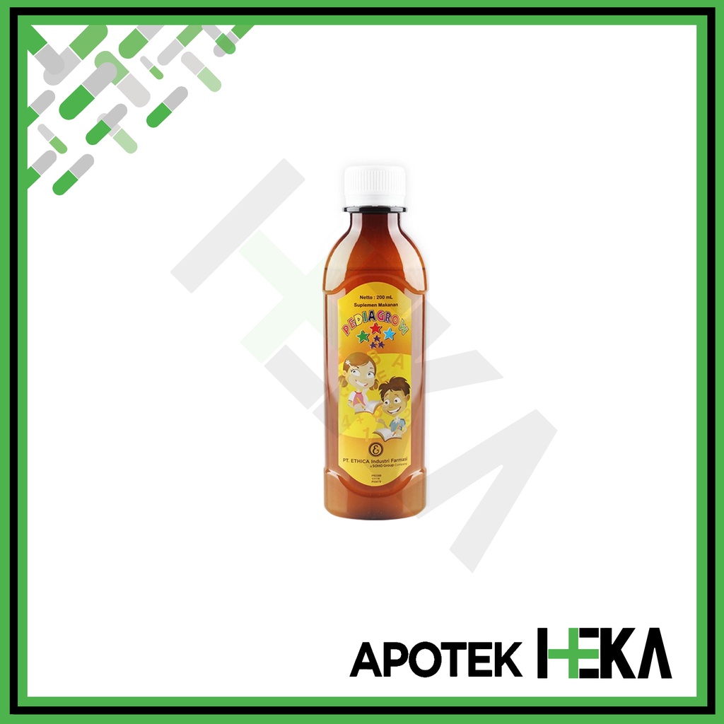 Pediagrow Syrup 200 ml - Suplemen Tumbuh Kembang Anak (SEMARANG)