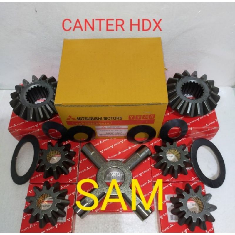 Gigi bolu set pinion gardan canter ps125 hdx ps136