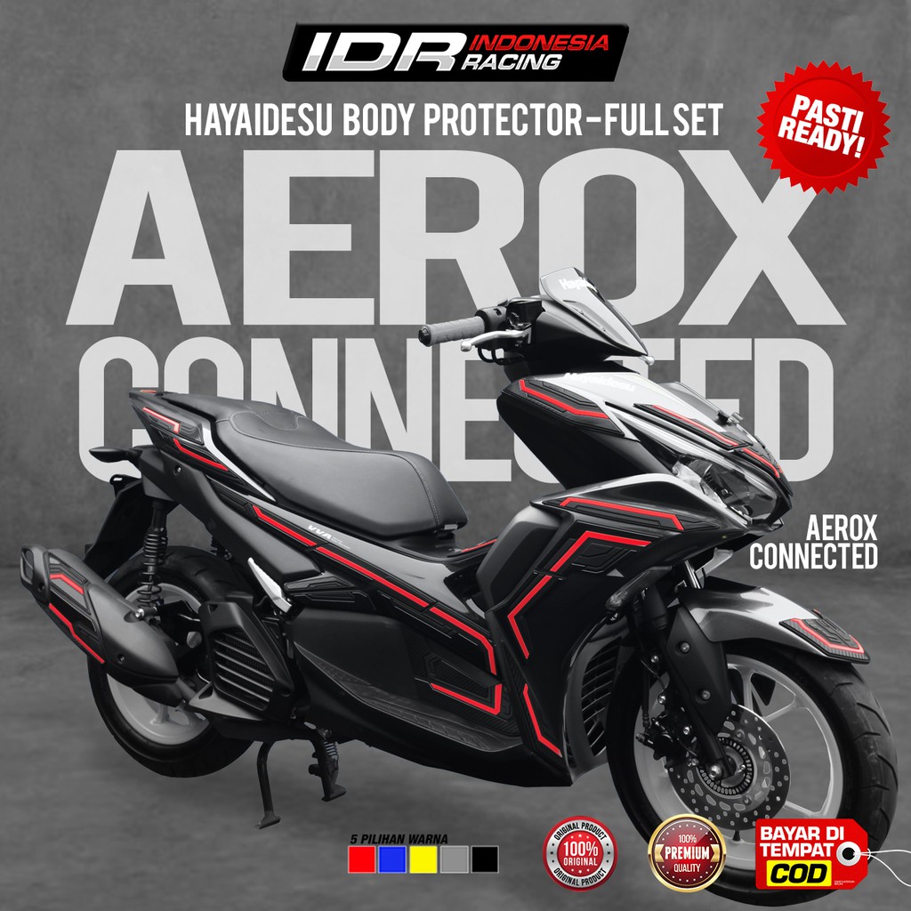 Hayaidesu AEROX Connected Full Set Body Protector Aksesoris Yamaha