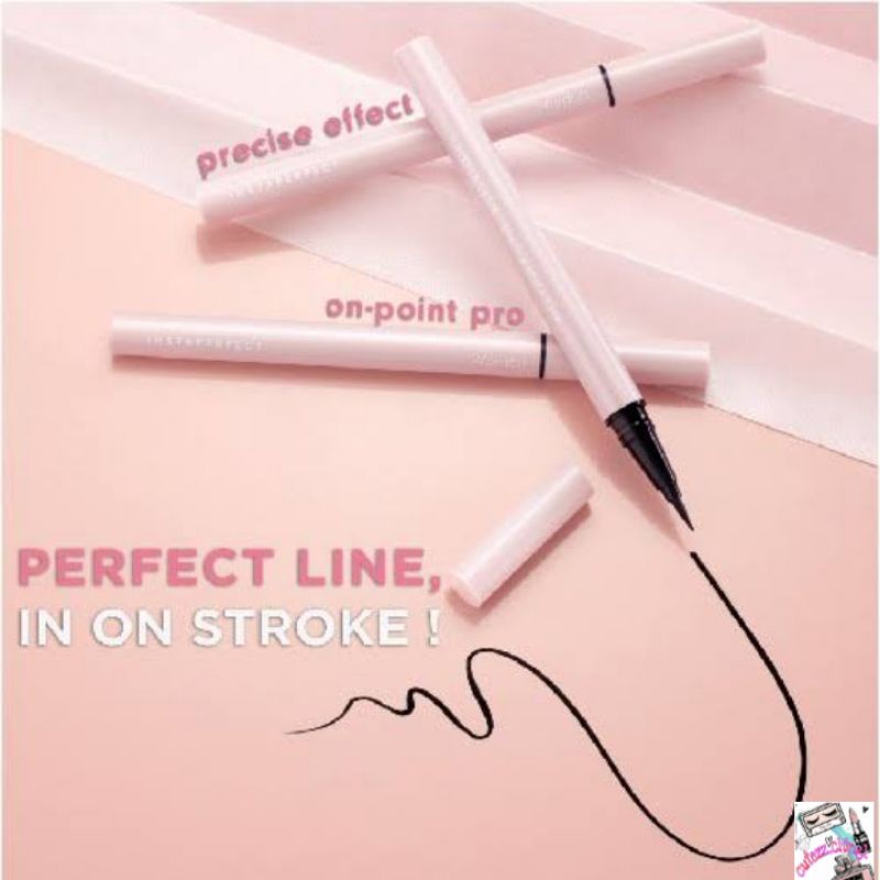 ☃Cutezz_Ching1☃Wardah Instaperfect Hypergetic Precise Black Liner 1g- eyeliner spidol