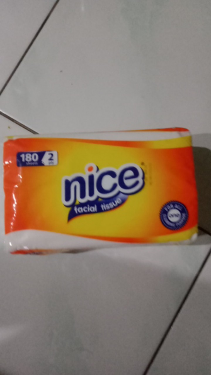 Tisu Facial Nice 180 Sheet 2 Ply