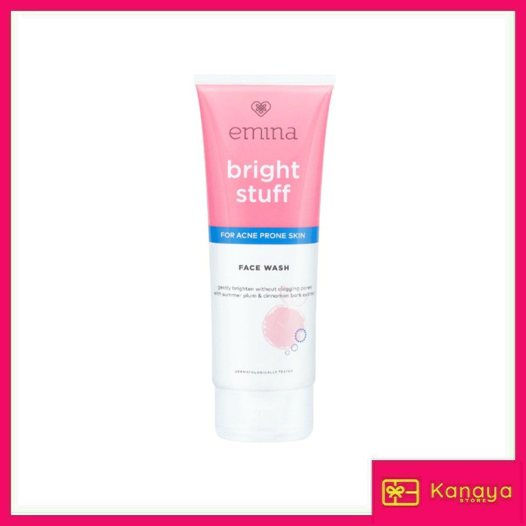 (BISA COD) Emina Bright Stuff for Acne Prone Skin Face Wash