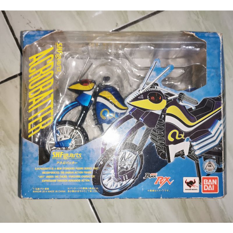 SHF Acrobatter Renewal Kamen Rider Black RX Not SS Masked Rider Figure