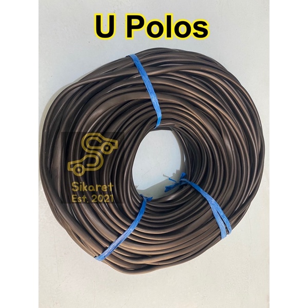 karet list U polos untuk doorguard / Universal