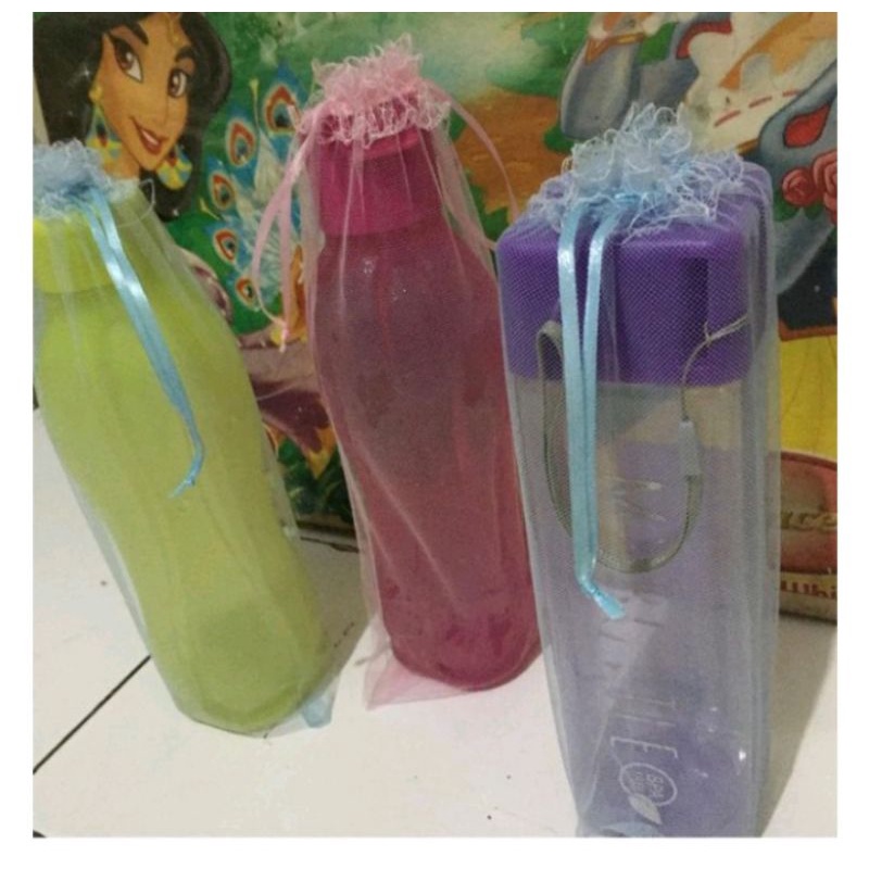 Bungkus souvenir tile untuk botol ukuran 12cm x26cm
