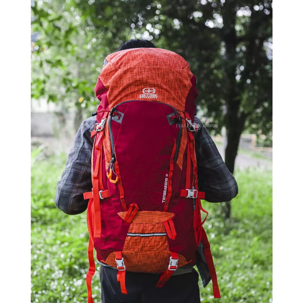 Tas Gunung Co-trek Tenggarong 55+5L Include Rain Cover Original Terlaris