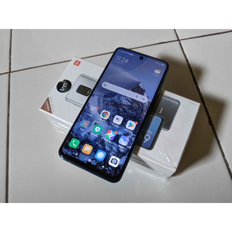 Xiaomi Redmi Note 9 Pro 6/64 GB ex Garansi Resmi Tam Bekas Second Preloved bukan poco x3 pro nfc red