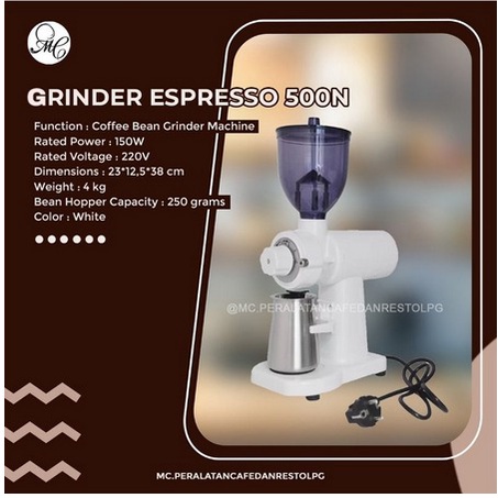 Kuis 500N Muranee Coffee Electric Grinder/Grinder Kopi