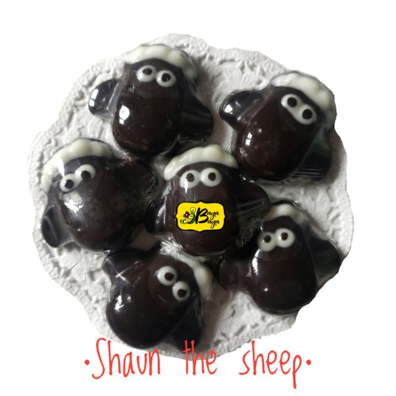 

Coklat mix Shaun the sheep 200gr-cokelat karakter toples domba ibu timmy grosir supplier-bagabaga