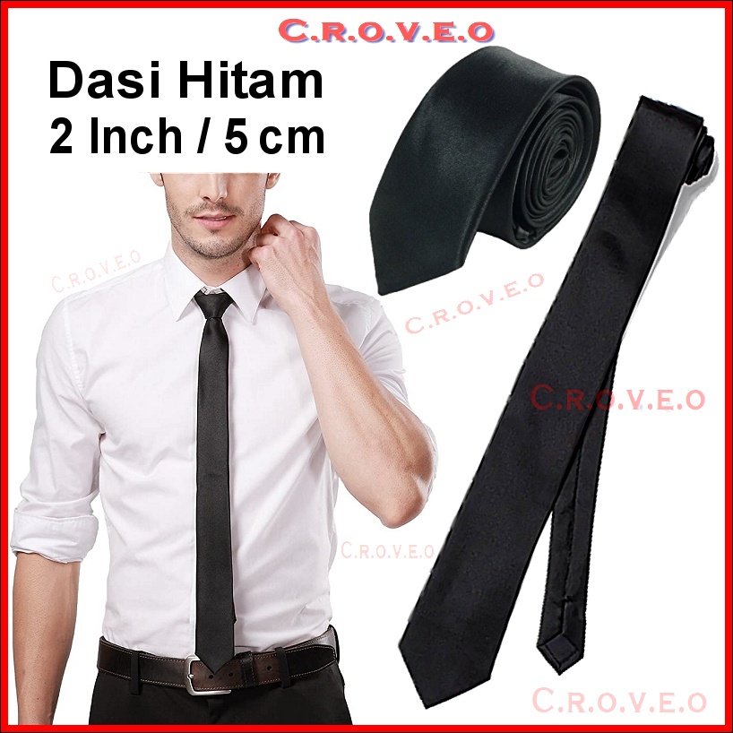 Dasi Polos Panjang Slim Pria Hitam 5 cm 2 Inch Fit Slimfit Kerja Kantor 5cm 2inch Ospek Wisuda Kuliah Wedding Merah Biru Sekolah Coklat Gold Kecil Import Murah Cowok Remaja Pesta Pernikahan Resmi Mewah Ikat Aksesoris Mewah Siap Necktie Impor instan Model